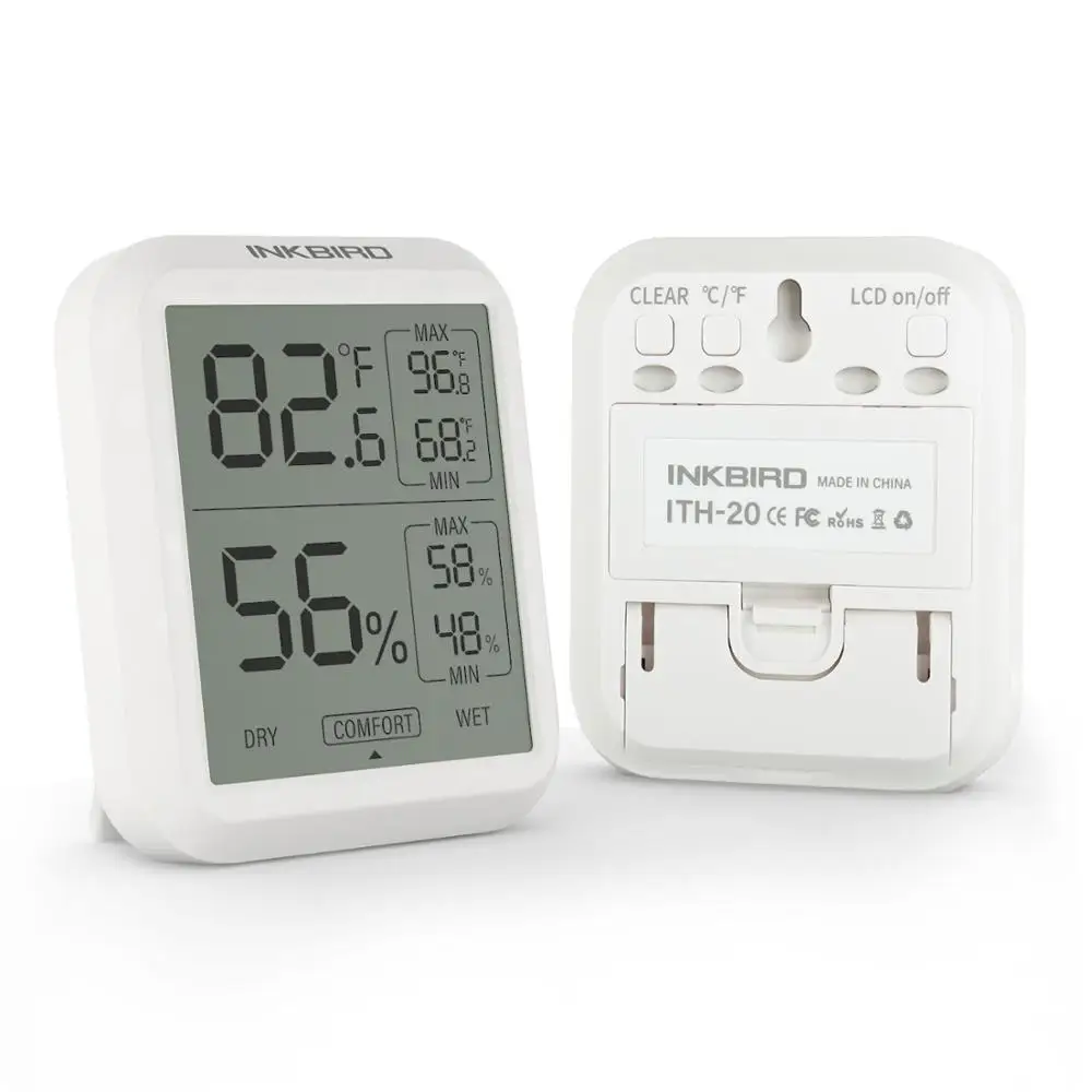 thumbnail image 2 of INKBIRD ITH-10 Digital Thermometer & Hygrometer – Indoor Temperature & Humidity Monitor 2 of 3