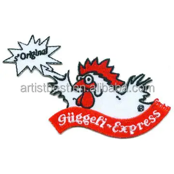 Back Glue Garment Embroidery Patch Adhesive Backing Embroidered Patch