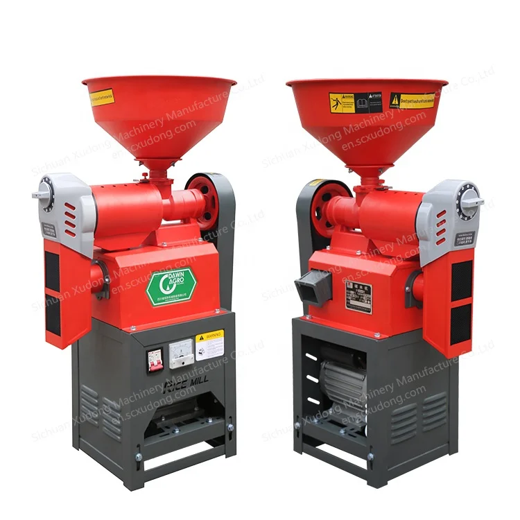 DAWN AGRO Portable Rice Mill Machine Dehusking Rice Milling Plant in Philippines for Home Use