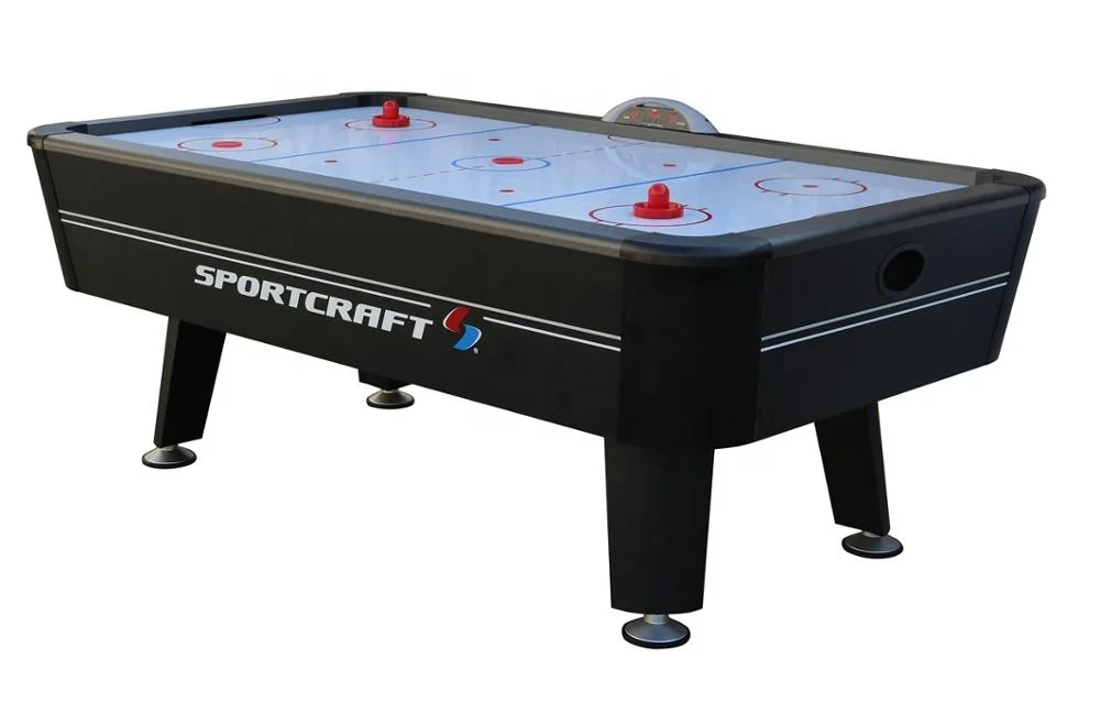 7 футов для тяжелых условий эксплуатации настольный хоккей с бомбардиром пластиковая ножка и 4 шайбы 2