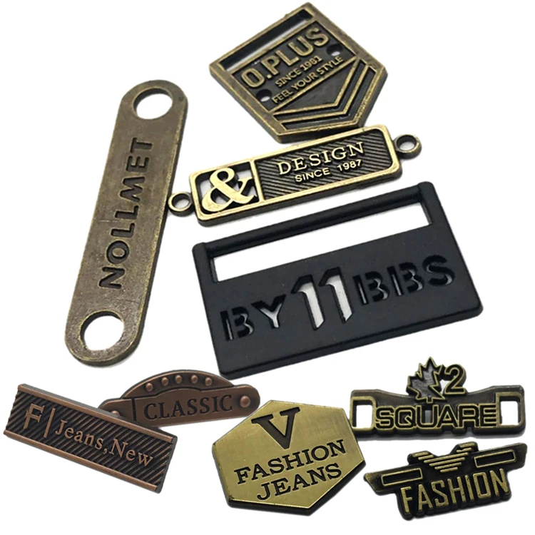 Custom Brand Name Logo Sewing Garment Bag Metal Label Plate For Handbags –  Custom metal name plates, metal labels, metal tags manufacturers_maker