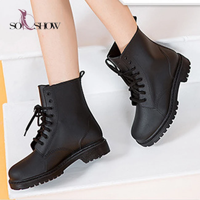 Модные резиновые сапоги для женщин, черные дешевые защитные сапоги