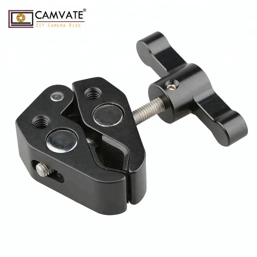 Сверхмощный diy c-образный зажим для камеры видеокамеры штатив с зажимным