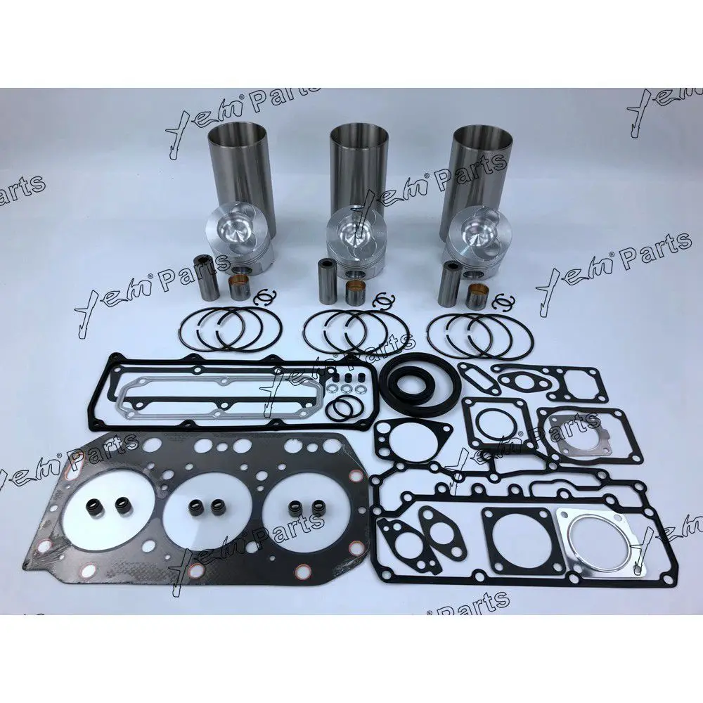 3TN100 Engine Rebuild Kit With Cylinder Liner Full Gasket Kit for Yanmar 2