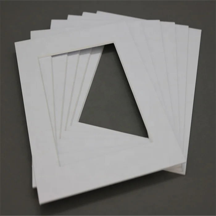 Acid Free White Uncut Matboard /adhesive Mount Board/photo Mounting