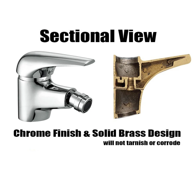 Современный дизайн ванная комната итальянский стиль Однорычажный цинковый мягкий смеситель для