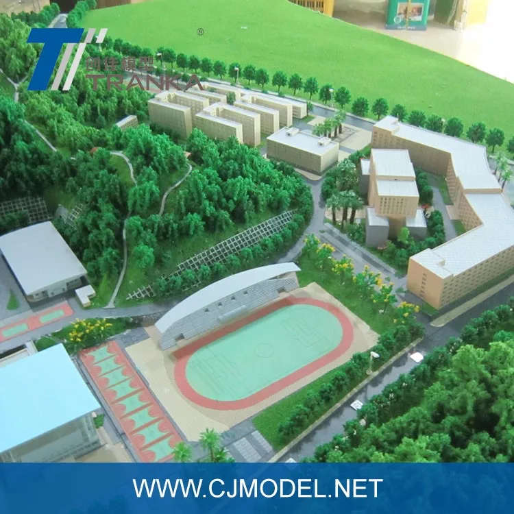 3D Miniature School Building Model for High Quality School Building Projects