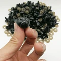 16x19mm Black Plastic Safety Noses with washers For Teddy Bear Doll Animal Puppet Crafts Children DIY