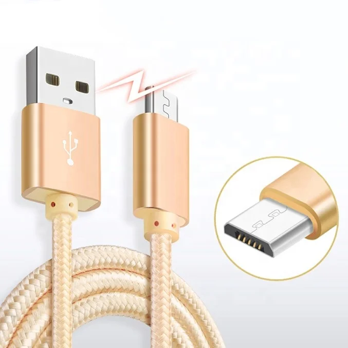 Micro usb кабель зарядное устройство 2A плетеный нейлоновый кабель для синхронизации данных usb зарядный кабель для Samsung Android сотовых телефонов