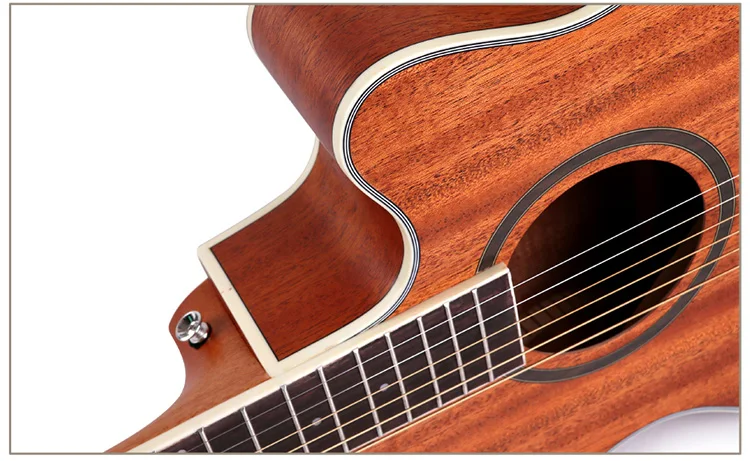 China Musical Instruments Smiger 6 Strings Acoustic Guitar, High Quality Acoustic Guitar