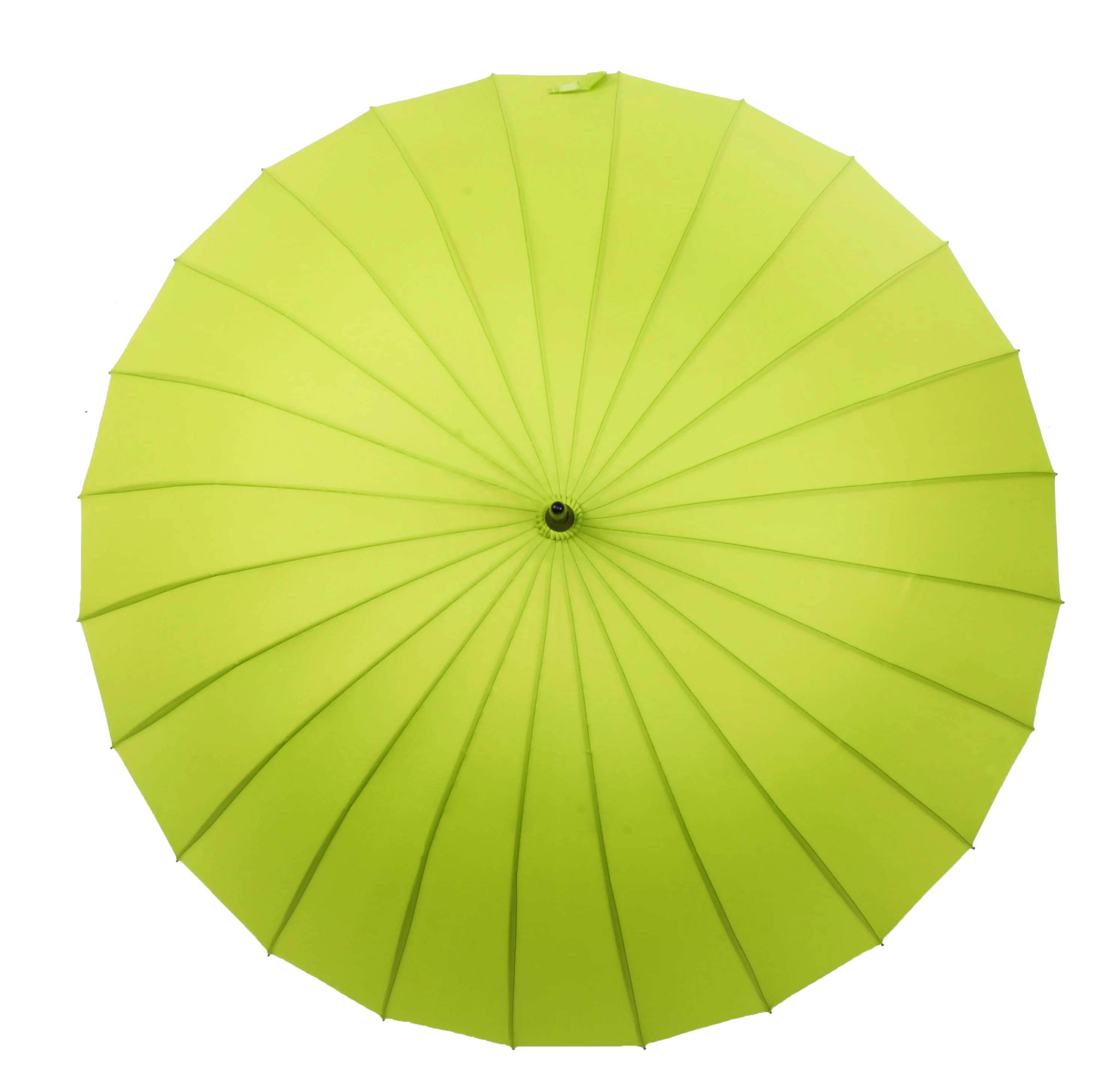 Promotion high quality big size 24 ribs candy color straight umbrella