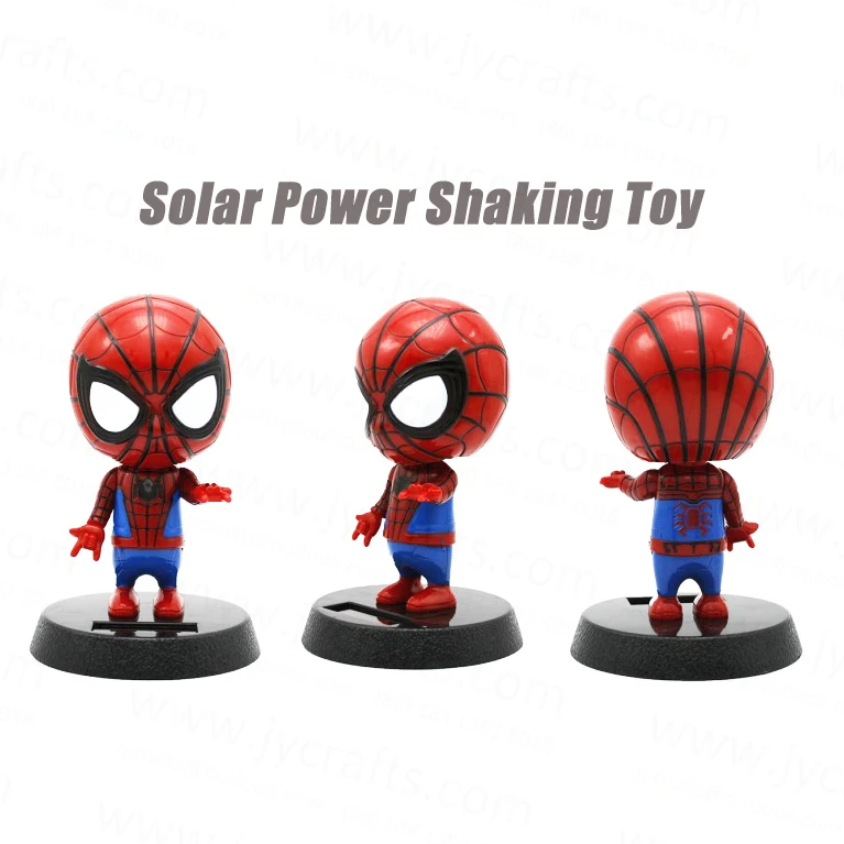 Лидер продаж, подарок для автомобиля, Рождественская игрушка, супергерои marvel, танцевальная игрушка на солнечной батарее