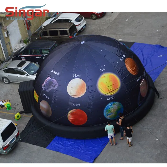 Projection Material Portable Planetarium Inflatable Dome Tent