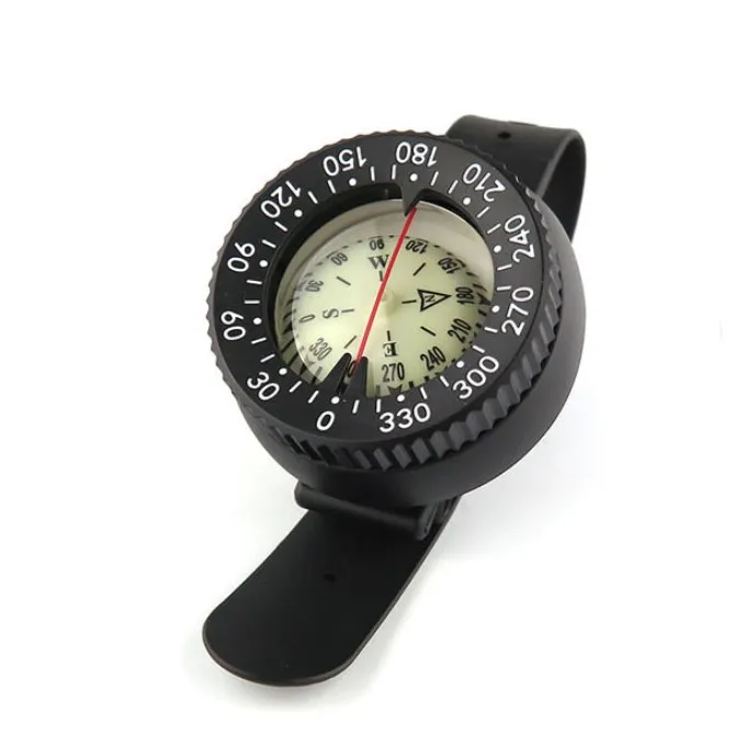 Waterproof Wrist Mount Dive Compass for Scuba Underwater Gauge with Night Vision 