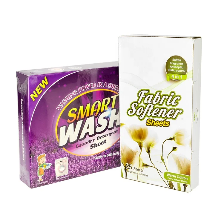 Очиститель удаляет стиральный моющий лист/умный лист для стирки