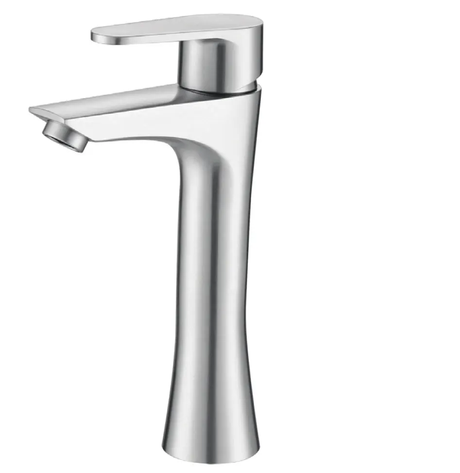 Fancy Bathroom Sink Waterfall Faucet In Silver Az 401 Buy Fancy Bathroom Sink Faucet