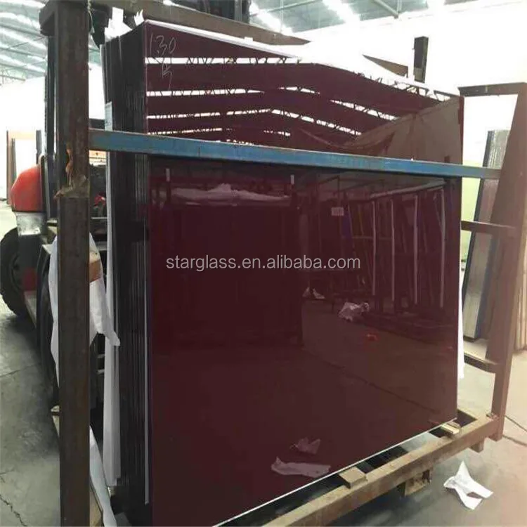 product 35mm 4mm 5mm white back color painted glass lacquered float glass panel for wall furniture decor-5