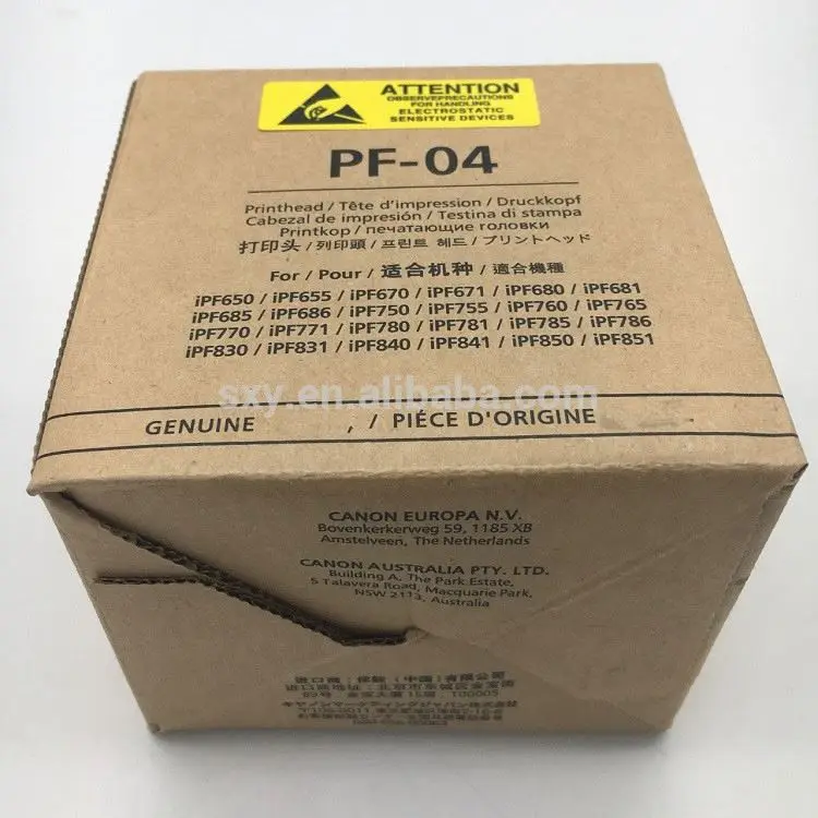 head　PF-04　IPF650　Canon　IPF750　IPF655　Canon　for　IPF760|　print　printer　Genuine　for　new　head