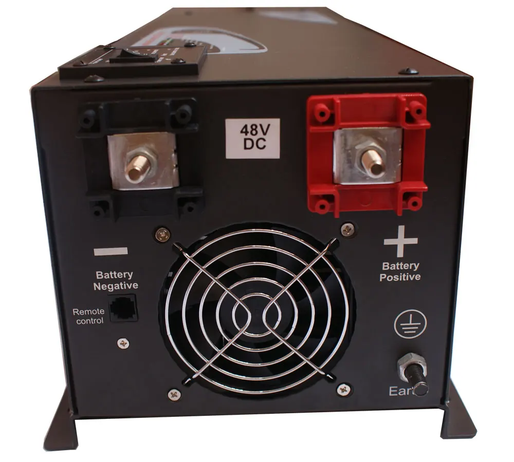 Power Star 7 Low Frequency Pure Sine Wave 6000watt 12v 24v 48V 220v Power Inverter With Charger
