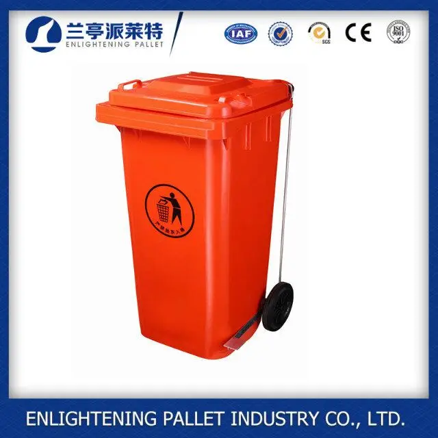 Outdoor Plastic 500L Trash Can With Wheels - Buy trash can, garbage can,  recycle bins Product on Chinese provider of commercial and industrial grade  plastic pallets and material handling containers for the