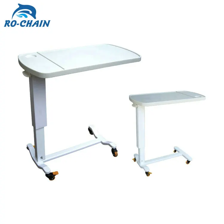 Hospital Overbed Table,Hospital Bedside Tables Hospital Furniture