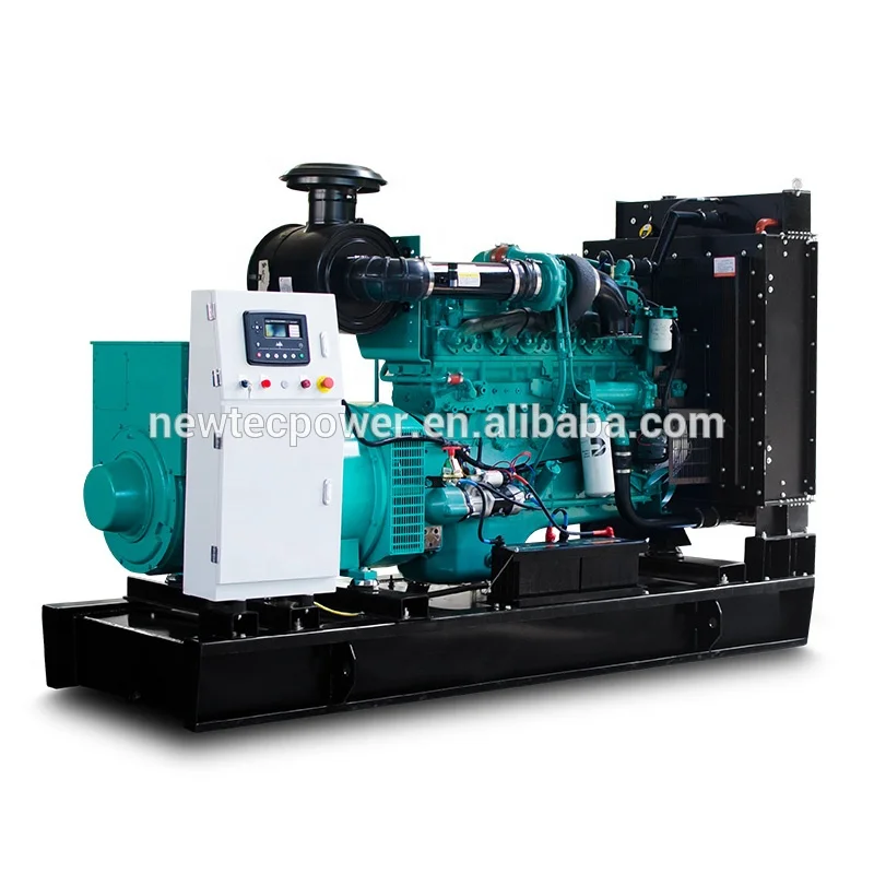 Diesel Generator 400kVA 375kVA 350kVA Powered by NPCumin NTA855 Prime Backup Use Open Silent Trailer Generator 300kW 320kW 350kW