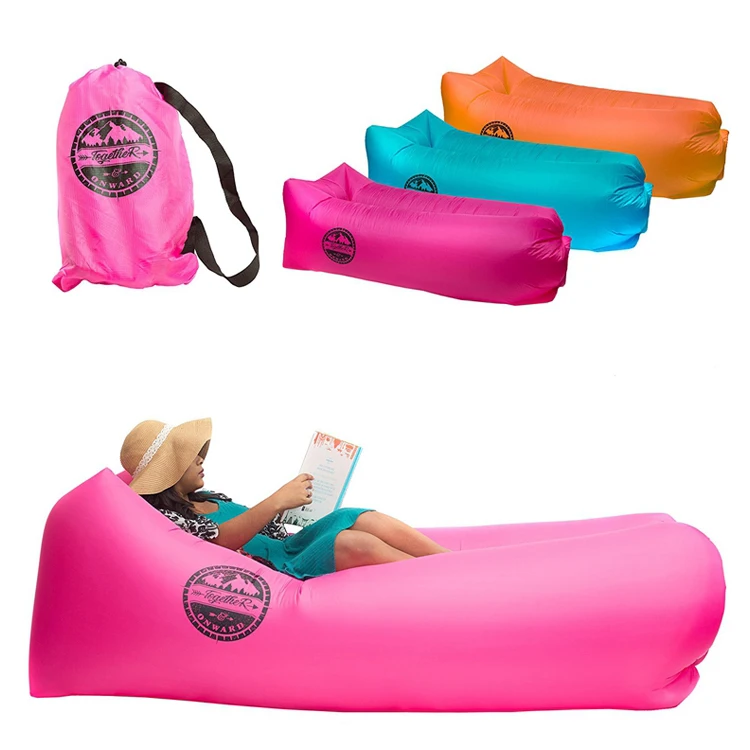Sac de couchage Lit gonflable à air Canapé de plage et piscine waterproof 
