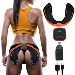 Popular ems hips stimulator muscle gym band fitness accessories for women/men with USB charge and remote control