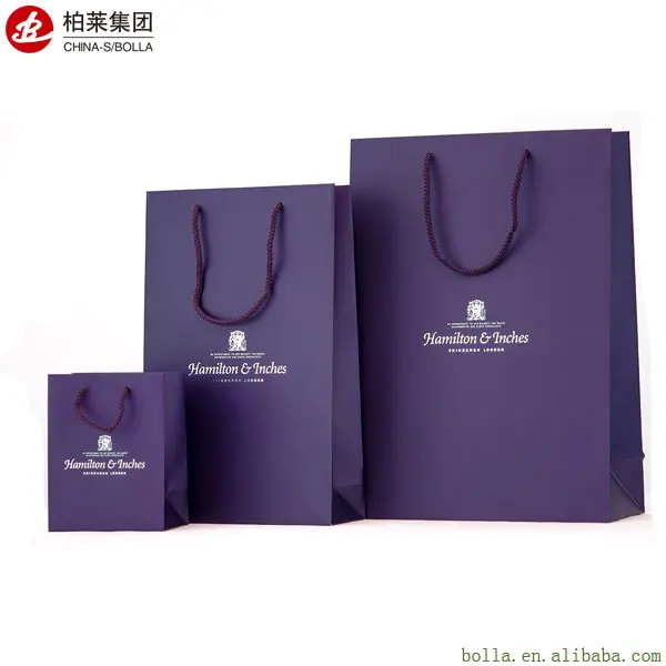 Low Cost Retail Custom Printing Luxury Gift Shopping Paper Bag With Your Own Logo Print