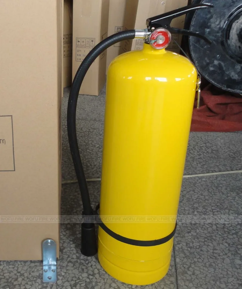 Factory direct fire extinguisher,8kg yellow fire extinguisher cylinder,Empty fire extinguisher equipment