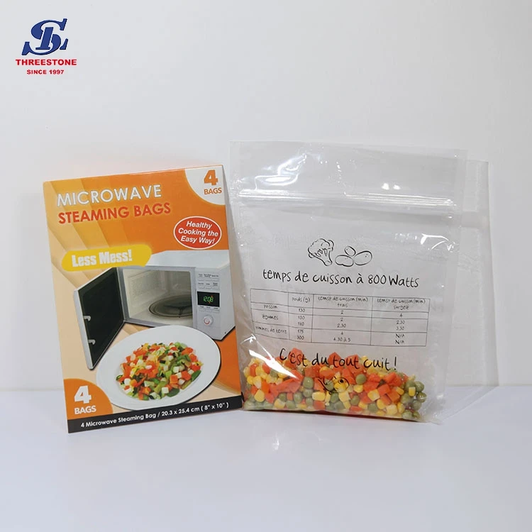 Sac de cuisson à la vapeur pour pommes de terre au micro-ondes