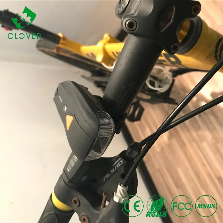 Clover Motion Sensor Smart Cycling Accessories 1200mAH Usb Rechargeable Lumigrids Led Bike Light