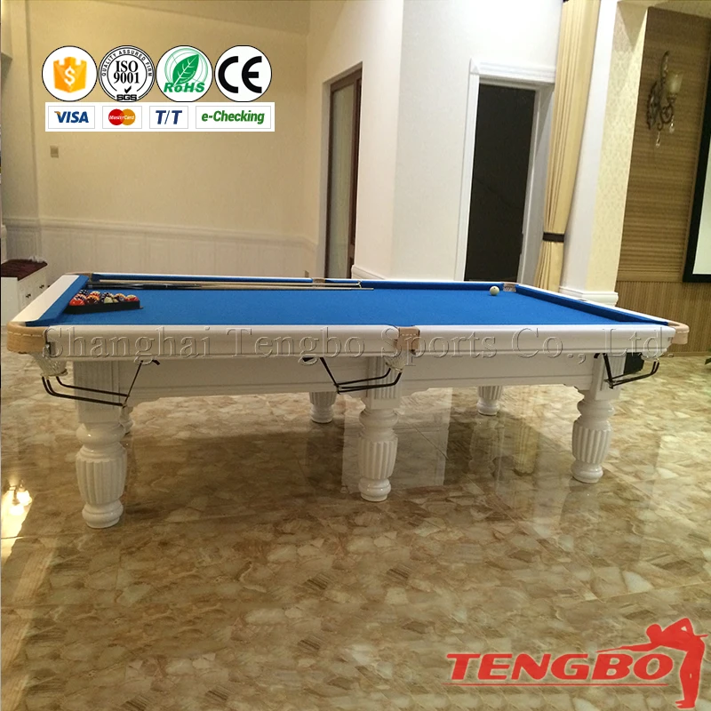 Chinese 8 Ball Pool Table 9ft 8ft Snooker Billiard Table