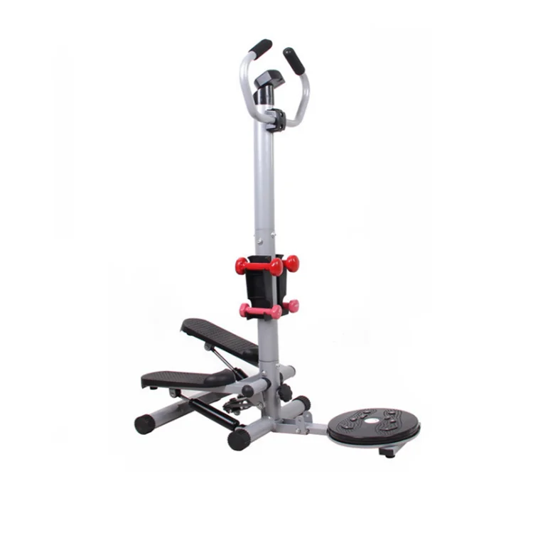 Adjustable Twist Stepper AB Body Workout Machine Aerobic Fitness Exercise Handle Bar and LCD Monitor