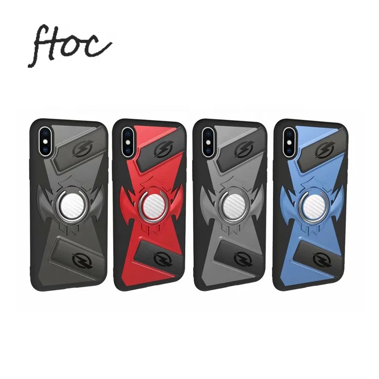 Новейший держатель для геймпада для телефона, армированный чехол с кольцом-держателем и магнитной пластиной, чехол для телефона iPhone 7/8/X