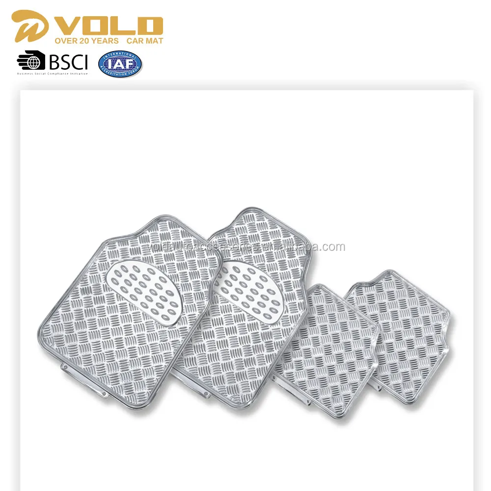 metallic car mats