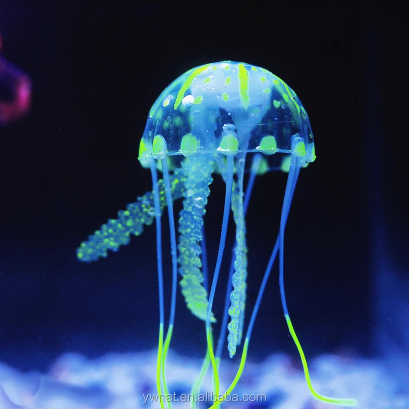 High Silicone Artificial Jellyfish Aquarium Simulation Jellyfish for Aquarium Decorations