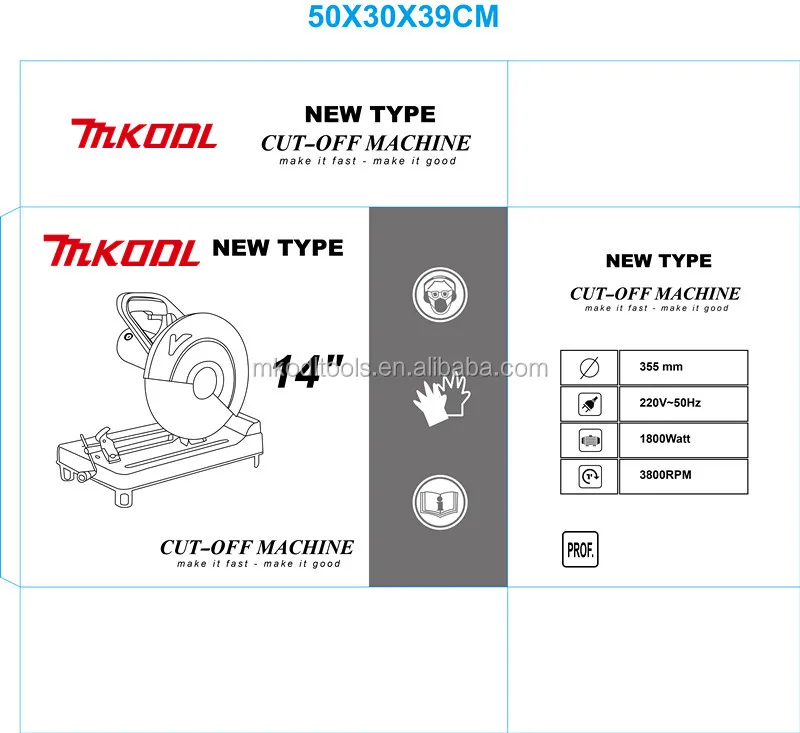 MKODL Mk-1004 CUT OFF MACHINE 355MM