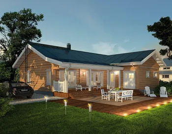 Daquan high quality prefab wooden house plan / best wood house price for sale