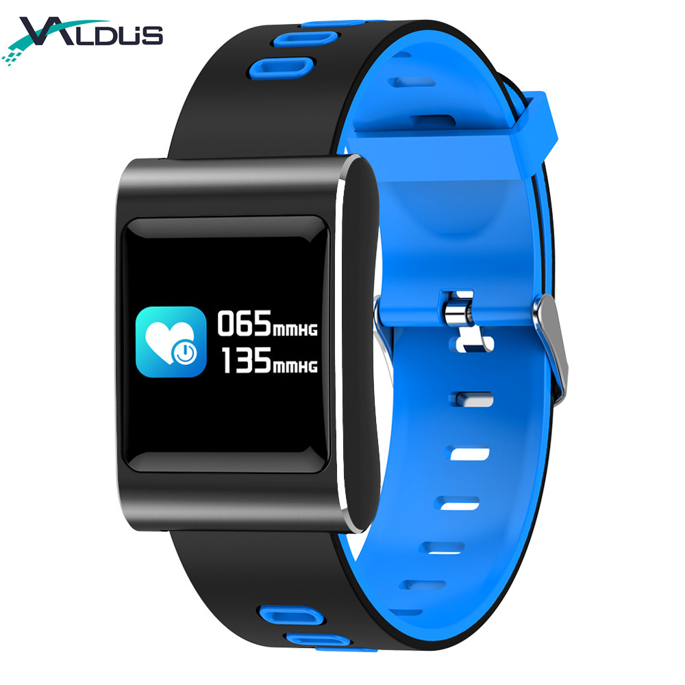 
 Спортивные Смарт-часы-браслет IP68 Водонепроницаемый 1,0 дюймовый экран монитор артериального давления контроль музыки трекер активности K88  