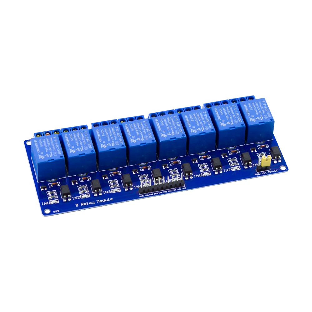 5v 8 Channel Relay Module 8 Road Relay Control Board With Optocoupler