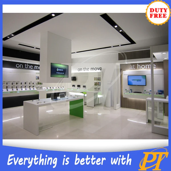 Komputer Modern desain interior toko, toko toko kontra desain untuk ...