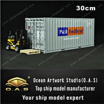 container model container ship model P&O 1:20 20GP miniature shipping container scale model