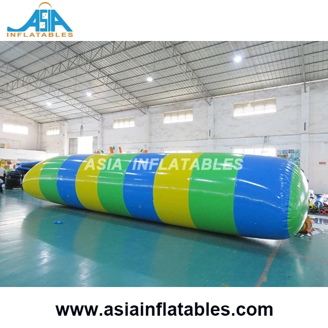 超巨大　プールピロー改造のダブルレイヤードエアーバッグ 空ビ ふわふわ インフレータブルジャンピングピローウォーターエアバッグ