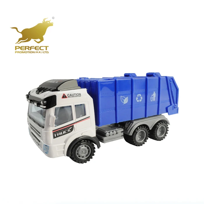 blue garbage truck toy