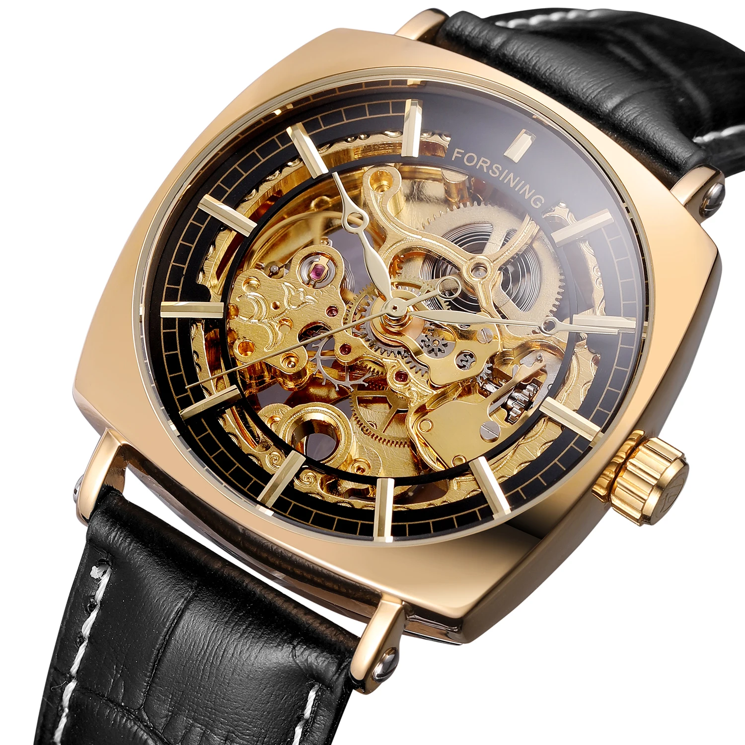 Forsining Skeleton Watch - Water Resistant & Fashionable