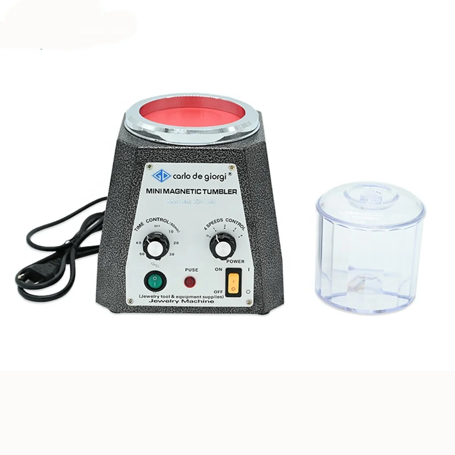 KT-100 500gジュエリーツール磁気タンブラー磁気研磨タンブラー磁気