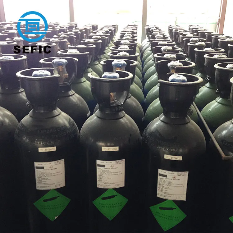 
2018 DOT-3AA Стандартный 50L пустой азот газовый баллон с клапаном 