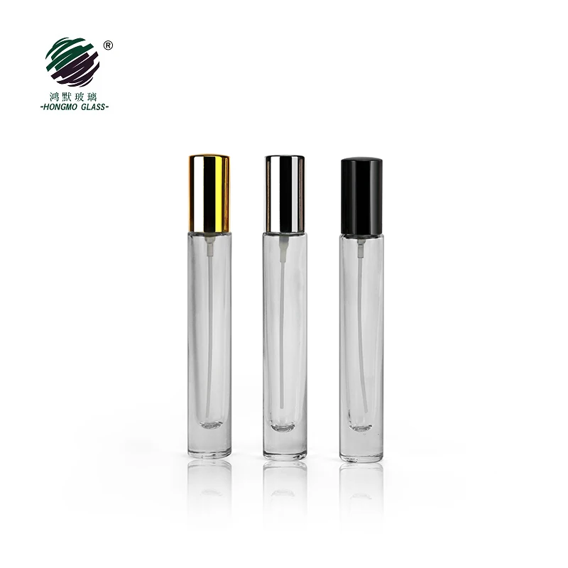 Perfume Bottle 10ml Glass Long Mist Sprayer Roll On Bottle Luxury