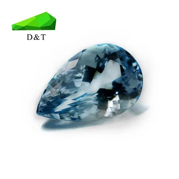 Large size hot selling Aquamarine size 8*12mm aquamarine loose gem natural aquamarine bulk high quality gem